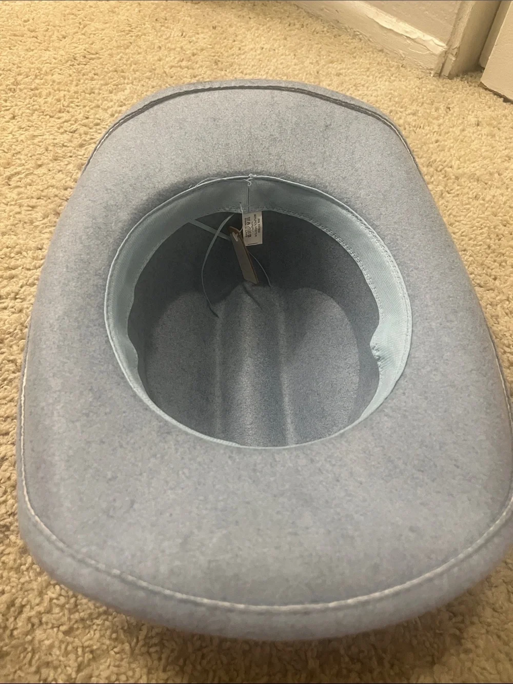 Blue cowgirl Hat